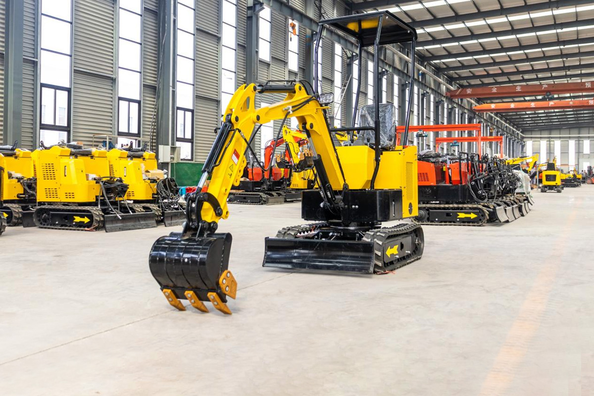 Pengenalan Ekskavator 1,2 Ton Dengan Mesin Kubota